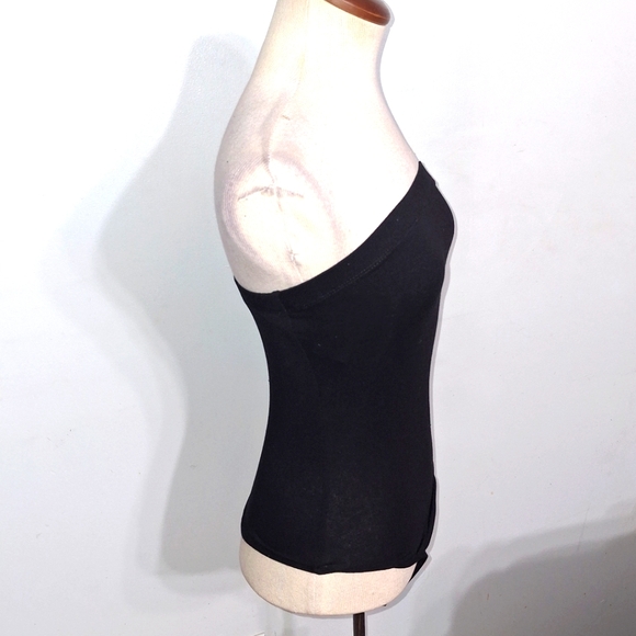 Bozzolo/ Black Strapless Bodysuit- W Sz Small - Picture 2 of 5